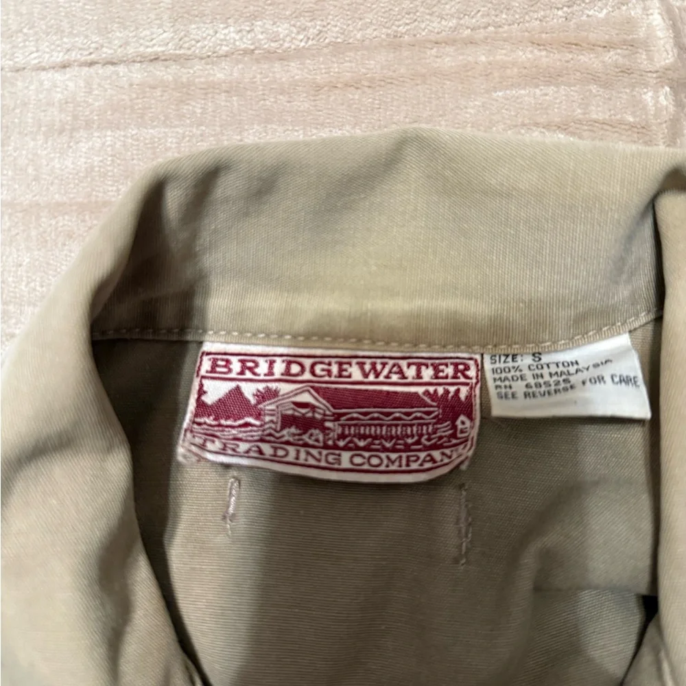 Beige Button-Up Jacket - Picture 2 of 3